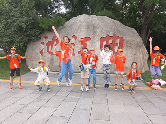 第二期晋小鹰快乐学习动力营西安站第三天，游西安曲江池遗址公园